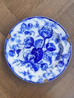 Schotel met blauwe bloemen Petrus Regout, c. 1850 - c. 1875, Ophalen of Verzenden