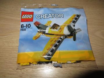 Lego 7808 Creator Yellow Airplane nieuw beschikbaar voor biedingen