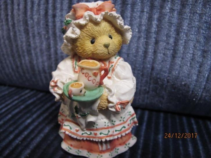 cherished teddies - holly/humphrey/ida/irene/janet/jessica, Verzamelen, Beren en Cherished Teddies, Zo goed als nieuw, Beeldje