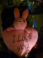 Playboy kussen I love you, Ophalen of Verzenden, Zo goed als nieuw, Vierkant