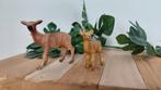 Schleich herten, Verzamelen, Dierenverzamelingen, Ophalen of Verzenden, Gebruikt, Wild dier, Beeldje of Figuurtje