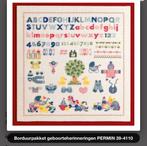 Permin Ariadne Borduurpakket Baby Merklap nieuw, Hobby en Vrije tijd, Borduren en Borduurmachines, Ophalen of Verzenden, Nieuw