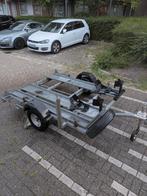 Motor aanhanger, gegalvaniseerd, 750 kg max belasting., Auto diversen, Aanhangers en Bagagewagens, Ophalen, Gebruikt