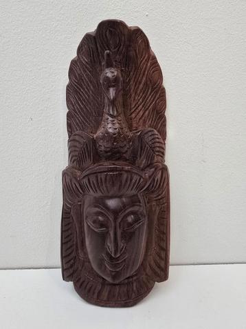 Masker Deva Sanniya, hout, Sri Lanka, 2e helft 20e eeuw beschikbaar voor biedingen