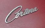 FORD CORTINA oldtimer embleem logo merk, Verzamelen, Ophalen of Verzenden, Gebruikt, Auto's
