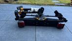 Fietsendrager, Ophalen, 2 fietsen, Gebruikt, Trekhaakdrager