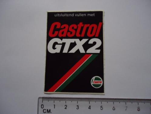 sticker Uitsluitend CASTROL OIL auto motor rally race racing, Verzamelen, Stickers, Verzenden