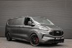 Ford TRANSIT CUSTOM 320 2.0 TDCI L2H1 170PK AWD 4X4 JB-EDITI, Auto's, Bestelauto's, 4 cilinders, 2800 kg, Leder, Bedrijf