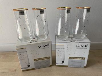 Longdrink glazen Vivo kersteditie beschikbaar voor biedingen