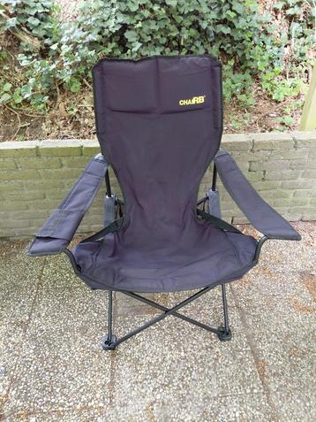 Twee opvouwbare lichtgewicht campingstoelen Chairb high back beschikbaar voor biedingen