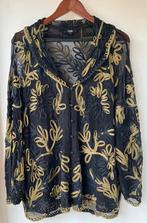 Feestelijke Silbor tuniek /maat 50, Ophalen, Zo goed als nieuw, Maat 46/48 (XL) of groter, Zwart