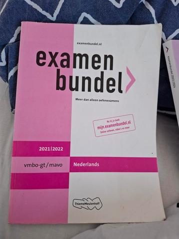 Diverse examenbundels van 2021/2023/2024 beschikbaar voor biedingen