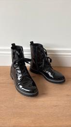 Enkellaars boots zwart lak mt 38 Graceland, Zwart, Lage of Enkellaarzen, Ophalen of Verzenden, Zo goed als nieuw