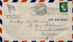 Curacao - Paquebot - Stempels - NASM - 1947, Ophalen of Verzenden, Envelop