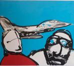 HERMAN BROOD. zeefdruk F16 oplage E.A., Ophalen
