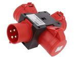 CEE 32A verdeelblok 4-polig 380V - 400V, Verzenden, Nieuw, Elektrisch