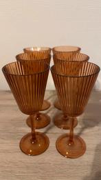 Plastic Wijnglazen Set, Ophalen of Verzenden, Zo goed als nieuw, Effen, Overige materialen
