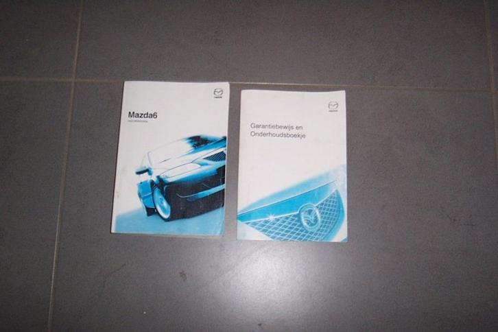 Gebruikershandleiding+onderhoudsboekje MAZDA 6 type GG 02/07, Auto diversen, Handleidingen en Instructieboekjes, Ophalen of Verzenden