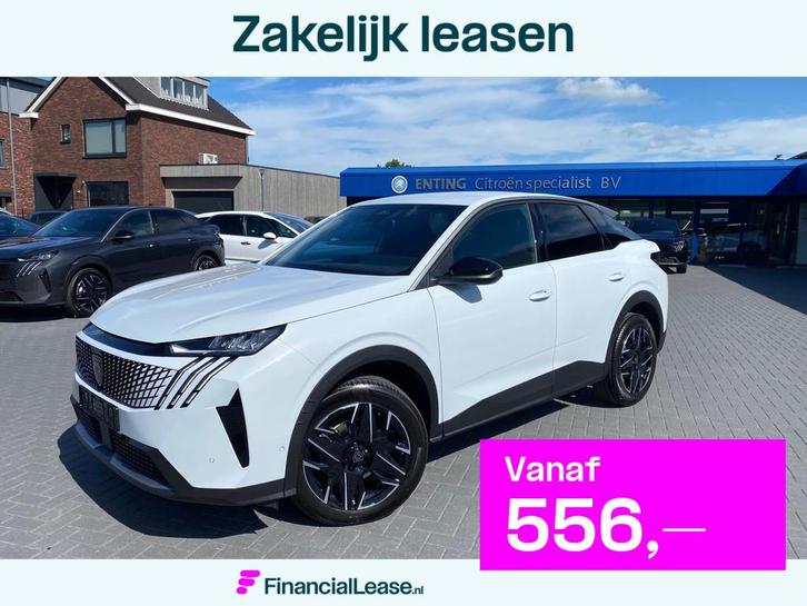 Peugeot 3008 1.2 Hybrid 145 ALLURE E-DSC-6 ADAPTIVE CRUISE A, Auto's, Peugeot, Bedrijf, Lease, Financial lease, 360° camera, ABS