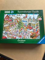 Ravensburger Kerstpuzzel 1000 stukjes - Rookvrij, Hobby en Vrije tijd, Denksport en Puzzels, Ophalen of Verzenden, 500 t/m 1500 stukjes