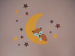 Muursticker babykamer vosje op de maan, Nieuw, Ophalen of Verzenden, Wanddecoratie