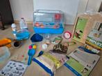 Hamsterkooi met veel extra's, Dieren en Toebehoren, Minder dan 60 cm, Minder dan 75 cm, Ophalen of Verzenden, Zo goed als nieuw