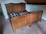 Houten lits jumeaux antiek bed, Ophalen