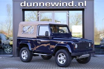 Land rover DEFENDER 90 *BENZINE*SOFTTOP*TOPSTAAT*6PERSOONS*E beschikbaar voor biedingen