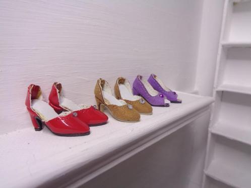 SALE Pumps voor fashion dolls fr12 en barbie ...(Foto Nr M7), Verzamelen, Poppen, Nieuw, Fashion Doll, Ophalen of Verzenden