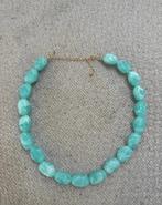Nieuwe handgemaakte ketting kralen acryl rainbow blue, Ophalen of Verzenden, Nieuw, Kunststof