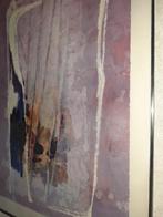 groot abstract werk van Helen Westgeest op geschept papier, Ophalen