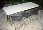 statafel buffettafels biertafels klapstoelen partytent huren, Ophalen, Zo goed als nieuw, Overige
