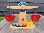 Pintoy Houten weegschaal Inclusief gewichten, Kinderen en Baby's, Speelgoed | Houten speelgoed, Ophalen, Gebruikt, Overige typen