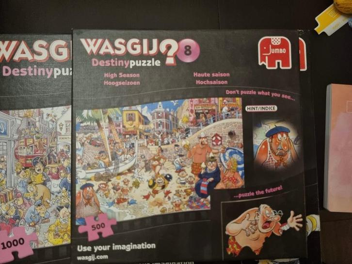 Puzzel WasGij 8 “Destiny puzzle”, Hobby en Vrije tijd, Denksport en Puzzels, Zo goed als nieuw, Legpuzzel, 500 t/m 1500 stukjes
