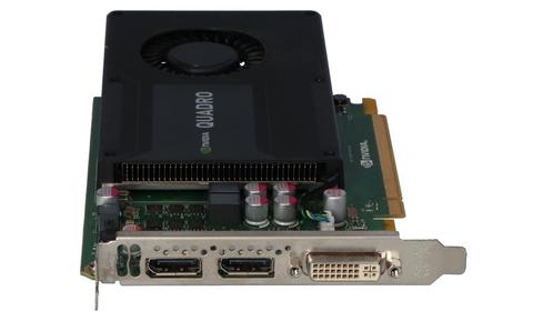 713380-001 HP Nvidia Quadro K2000 2GB PCIe 1xDVI 2xDP, Computers en Software, Videokaarten, Gebruikt, Nvidia, PCI-Express 2.0