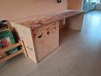 Fiep bureau van berken multiplex, kinderformaat, Ophalen of Verzenden, Gebruikt, Bureau