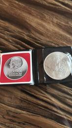 Nederland-USA (In Originele Map), Verzenden, Koningin Beatrix, 50 gulden, Zilver