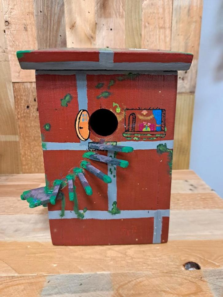 Unieke vogelhuisjes, Tuin en Terras, Vogelhuisjes en Vogelbaden, Nieuw, Ophalen