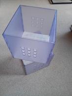 2 Ikea opbergboxen voor Kallax Kast, Ophalen, Minder dan 40 cm, Doos, Minder dan 35 cm