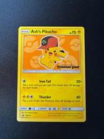 Ash's Pikachu sm110 - Promo, Ophalen of Verzenden, Zo goed als nieuw, Losse kaart