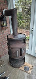 Houtkachel - 10kW Staal, Ophalen of Verzenden, Vrijstaande haard, Houthaard