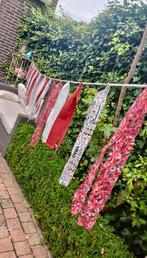 Bohemian linten slinger 4,5 mtr in rood wit blauw, Ophalen of Verzenden, Zo goed als nieuw, Versiering