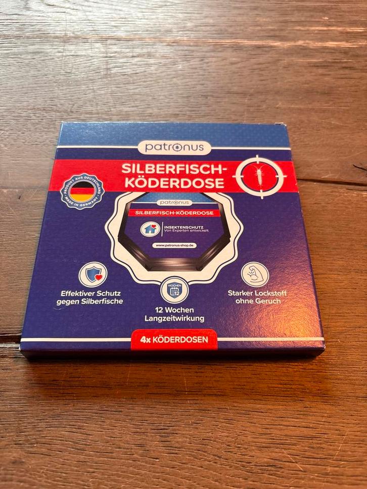 Zilvervisjes Lokdoos - Patronus, Tuin en Terras, Bestrijdingsmiddelen, Nieuw, Ongediertebestrijding, Ophalen of Verzenden