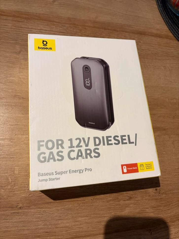 Baseus Jump Starter 12000mAh 1000A, Auto diversen, Jumpstarters, Nieuw, Ophalen of Verzenden