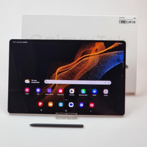 Samsung Galaxy Tab S8 Ultra 128GB Zwart | Nette staat, Computers en Software, Android Tablets, Zo goed als nieuw