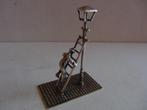 Miniatuur zilver Ej103 lantaarnopsteker zilveren miniaturen, Verzenden, Zilver