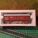 Jouef 6820 kanteldakwagen met ovp, Gebruikt, Gelijkstroom, Jouef, Wagon