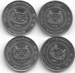 10  cent  div. jaren  Singapoer. km. 100  ( 0,10 p. st. ), Ophalen of Verzenden, Zuidoost-Azië, Losse munt