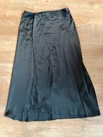 Donkergrijze omslag rok satijn look van Samsoe Samsoe, mt L, Maat 42/44 (L), Ophalen of Verzenden, Zo goed als nieuw, Samsoe Samsoe