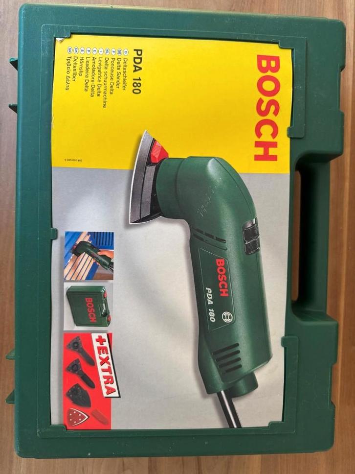 Bosch Delta schuurmachine PDA 180, Doe-het-zelf en Verbouw, Gereedschap | Schuurmachines, Gebruikt, Overige typen, Minder dan 600 watt